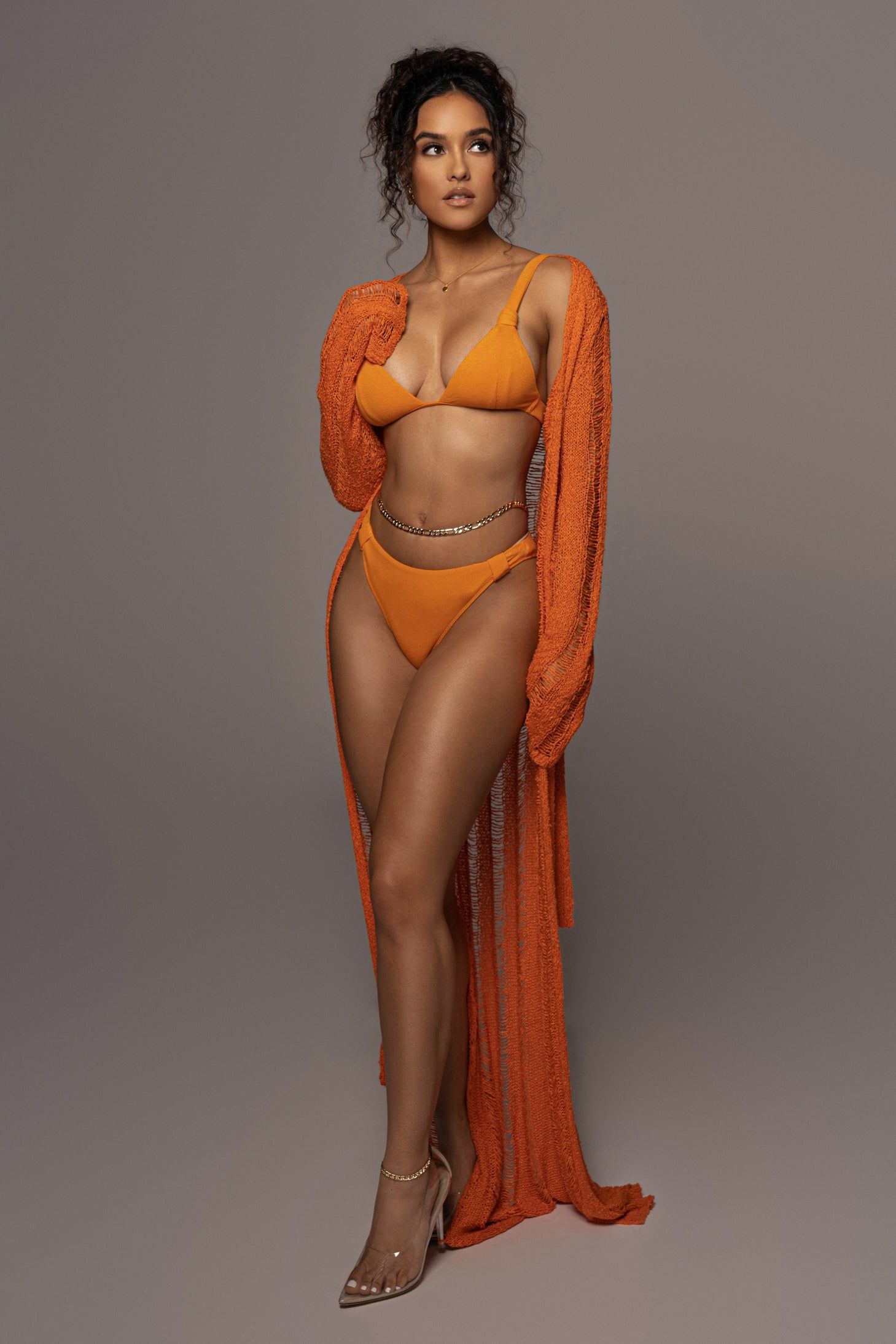 Orange Yuba Perfect Cut Bikini sold by JLUXLABEL product image thumbnail 8