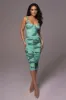 Green Private Getaway Mesh Bodysuit sold by JLUXLABEL