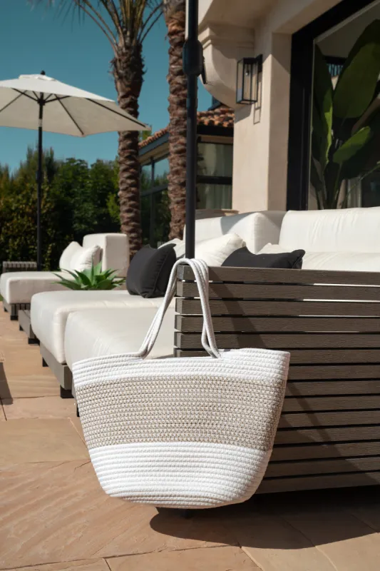 Ivory Mar De Luz Tote Bag sold by JLUXLABEL