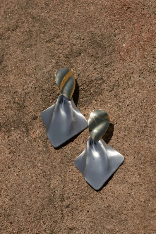 Gold Rosanna Earrings sold by JLUXLABEL