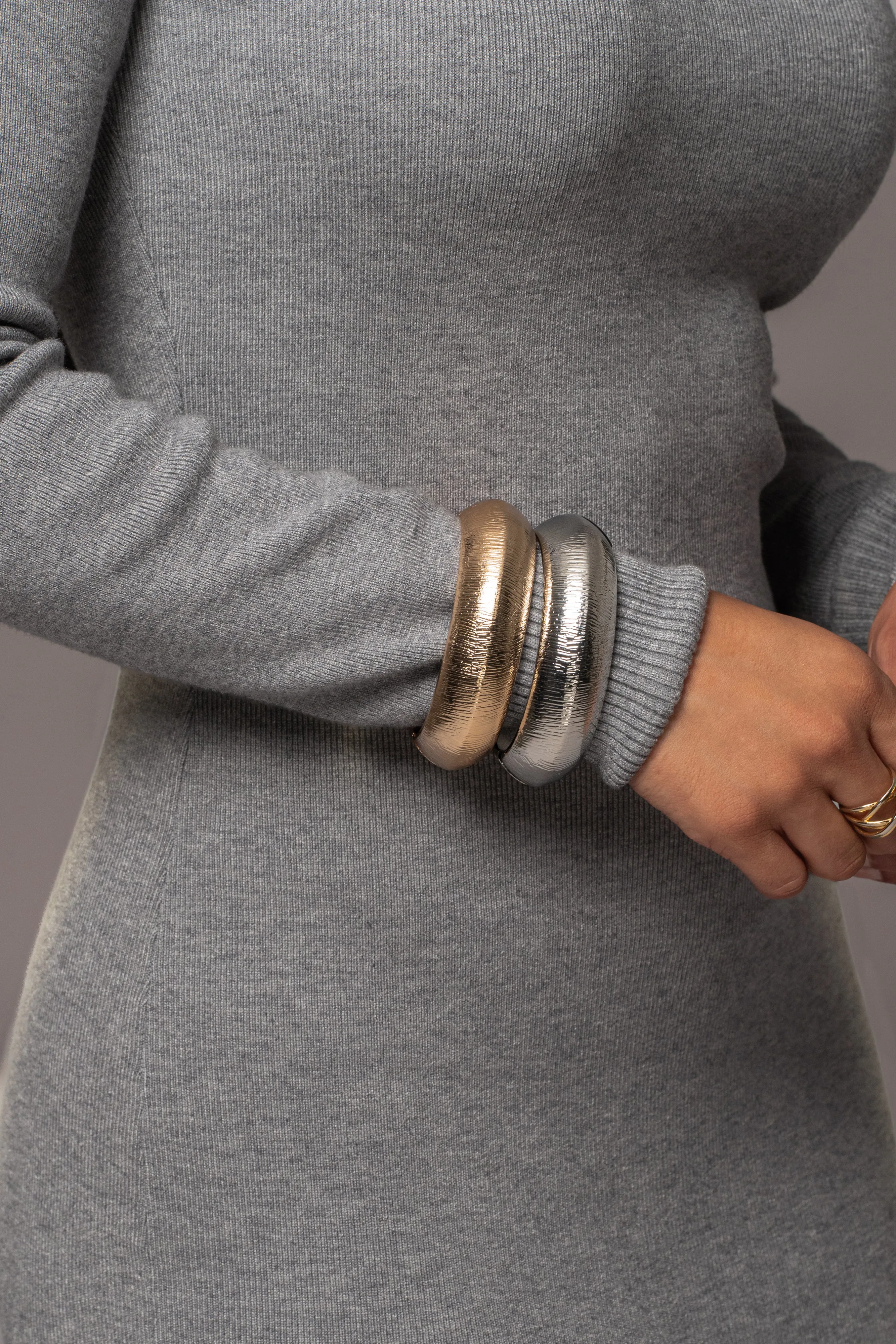 Gold/Silver Milena Bracelet Set sold by JLUXLABEL product image thumbnail 2