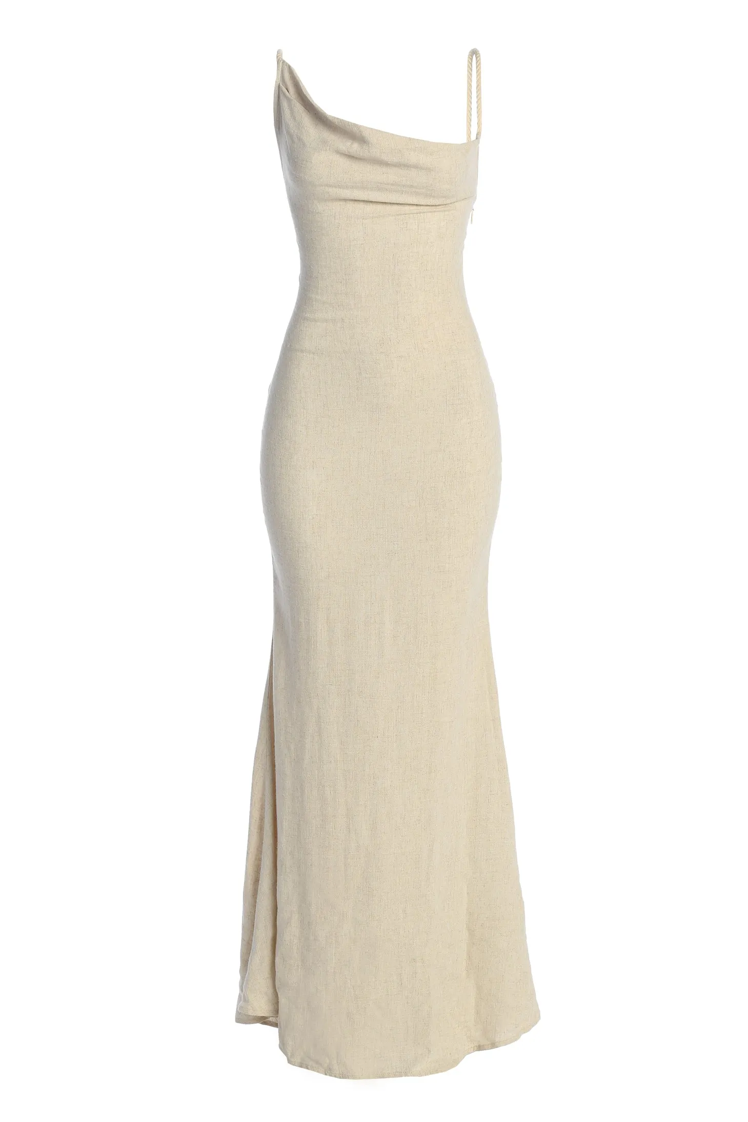 Natural Adventure Awaits Linen Maxi Dress sold by JLUXLABEL product image thumbnail 3