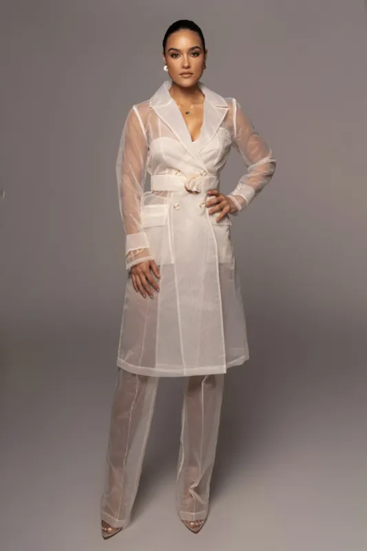 Buttercream Jeanna Coat sold by JLUXLABEL