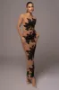 Black Edena Embroidered Midi Skirt sold by JLUXLABEL
