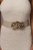 Beige Sea Wonders Belt sold by JLUXLABEL