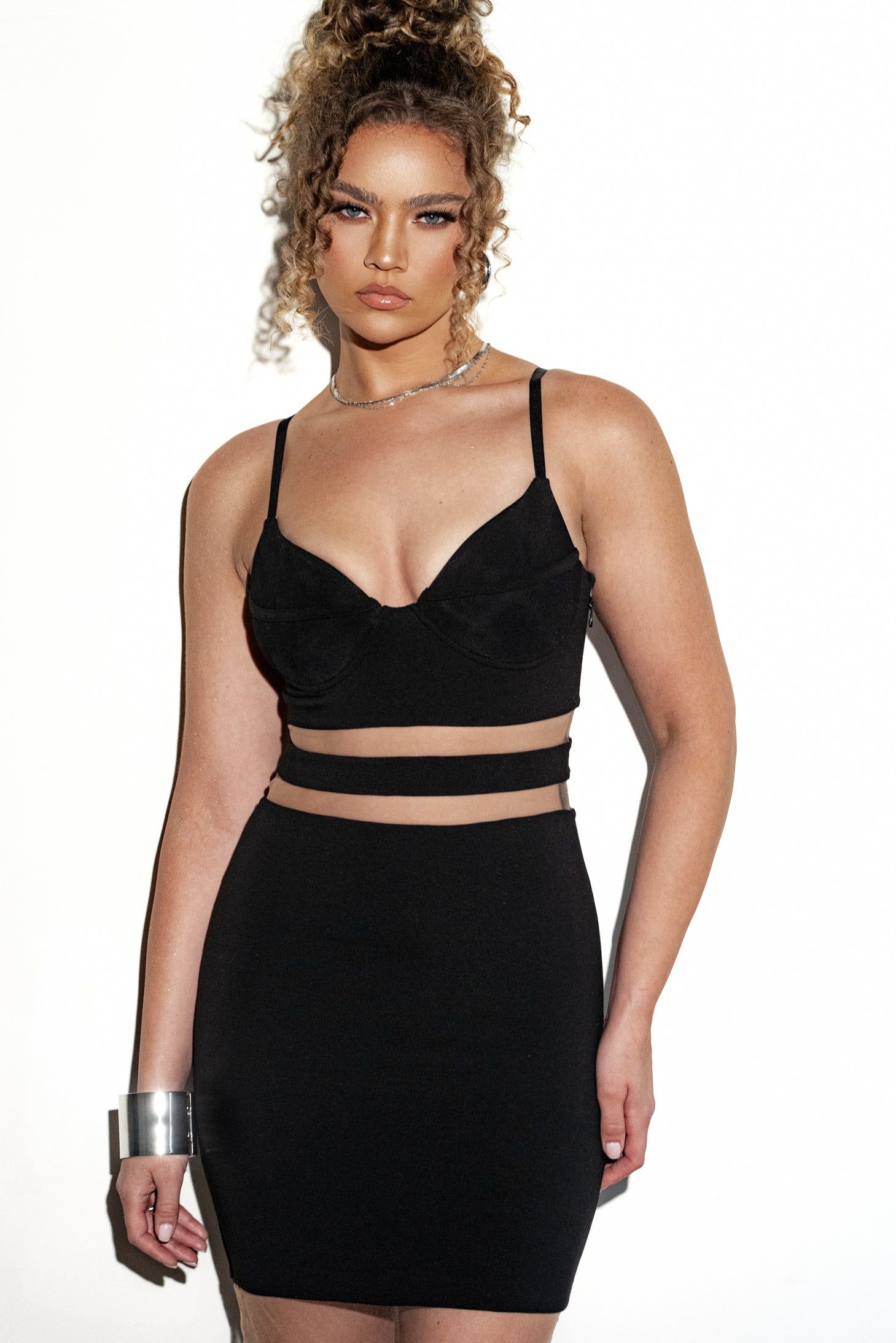 Noir Alysiha Midi Dress sold by JLUXLABEL product image thumbnail 4