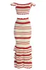 Red Corazon Ruffle Skirt Set sold by JLUXLABEL