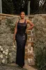 Black Sparkling Moments Sequin Maxi Dress sold by JLUXLABEL