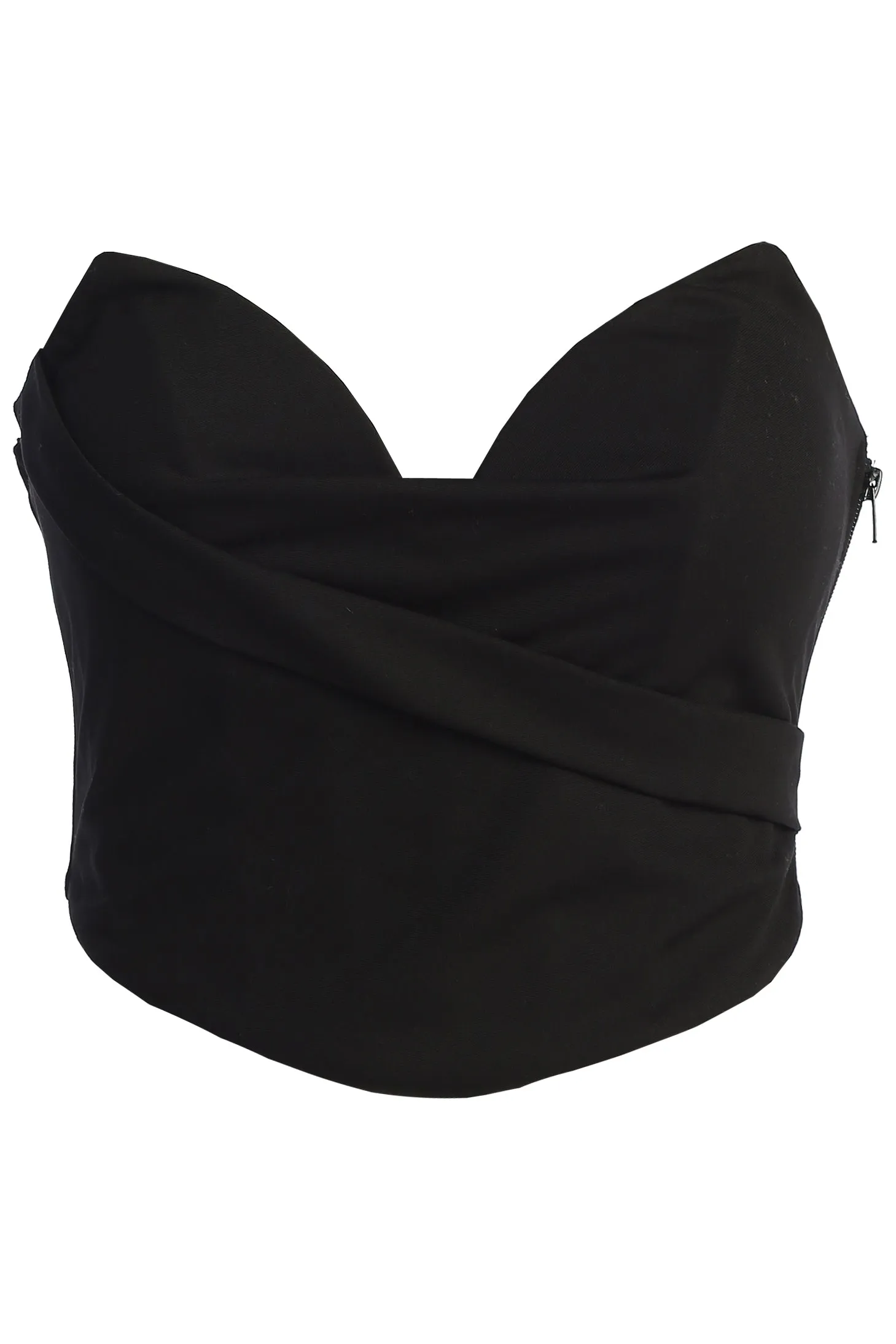 Black Falling For You Corset sold by JLUXLABEL product image thumbnail 3