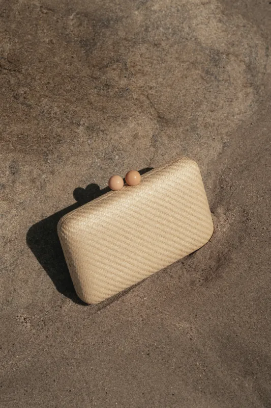 Natural Olli Clutch Bag sold by JLUXLABEL