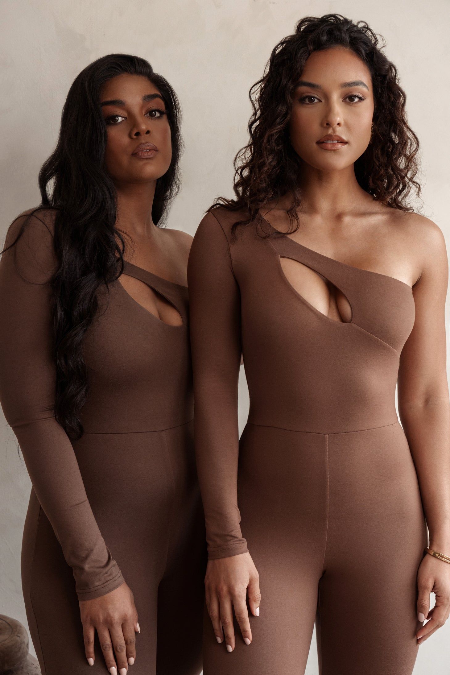 Chocolate Saika Keyhole Jumpsuit sold by JLUXLABEL product image thumbnail 12