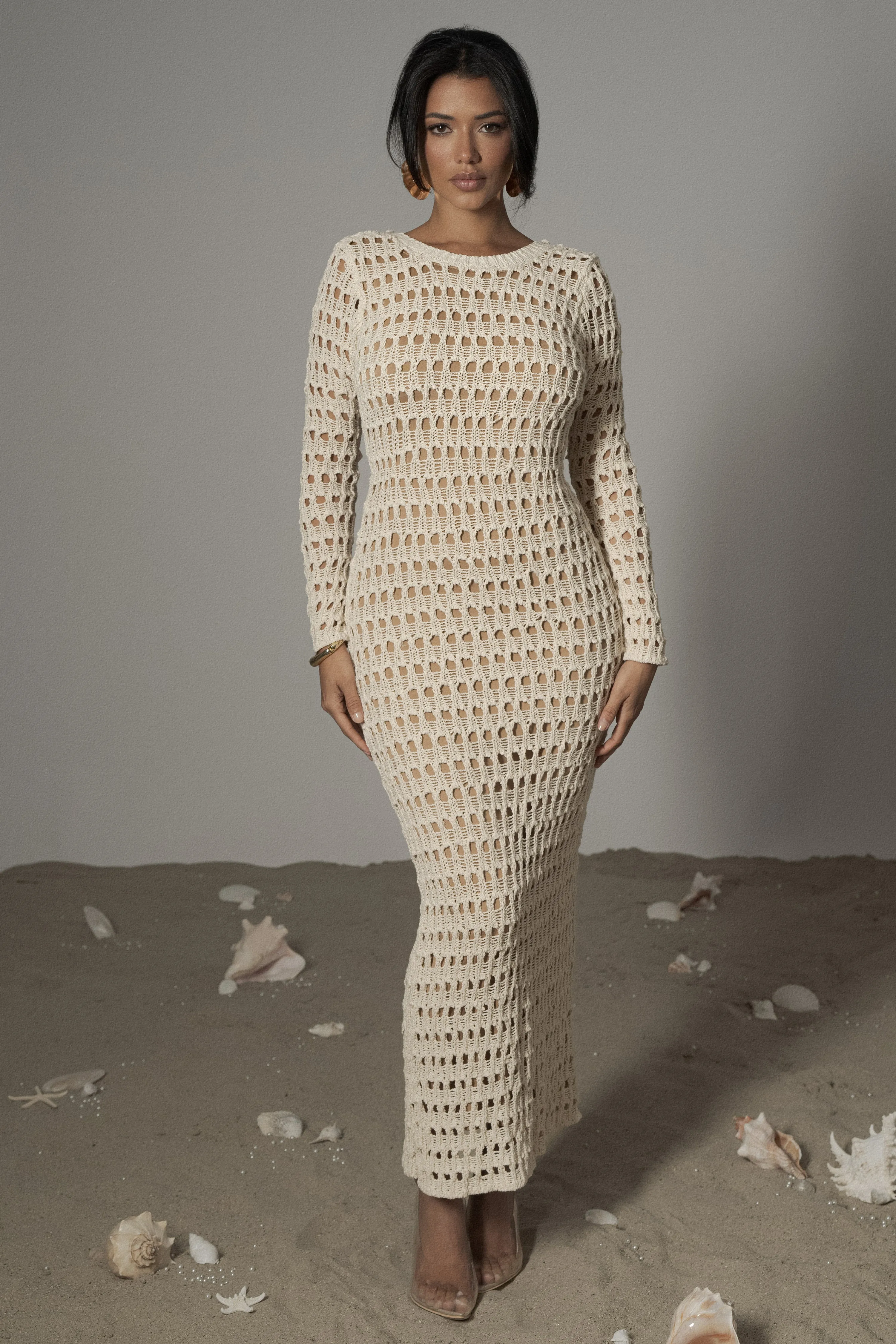 Milk Serene Wonders Crochet Dress sold by JLUXLABEL product image thumbnail 3
