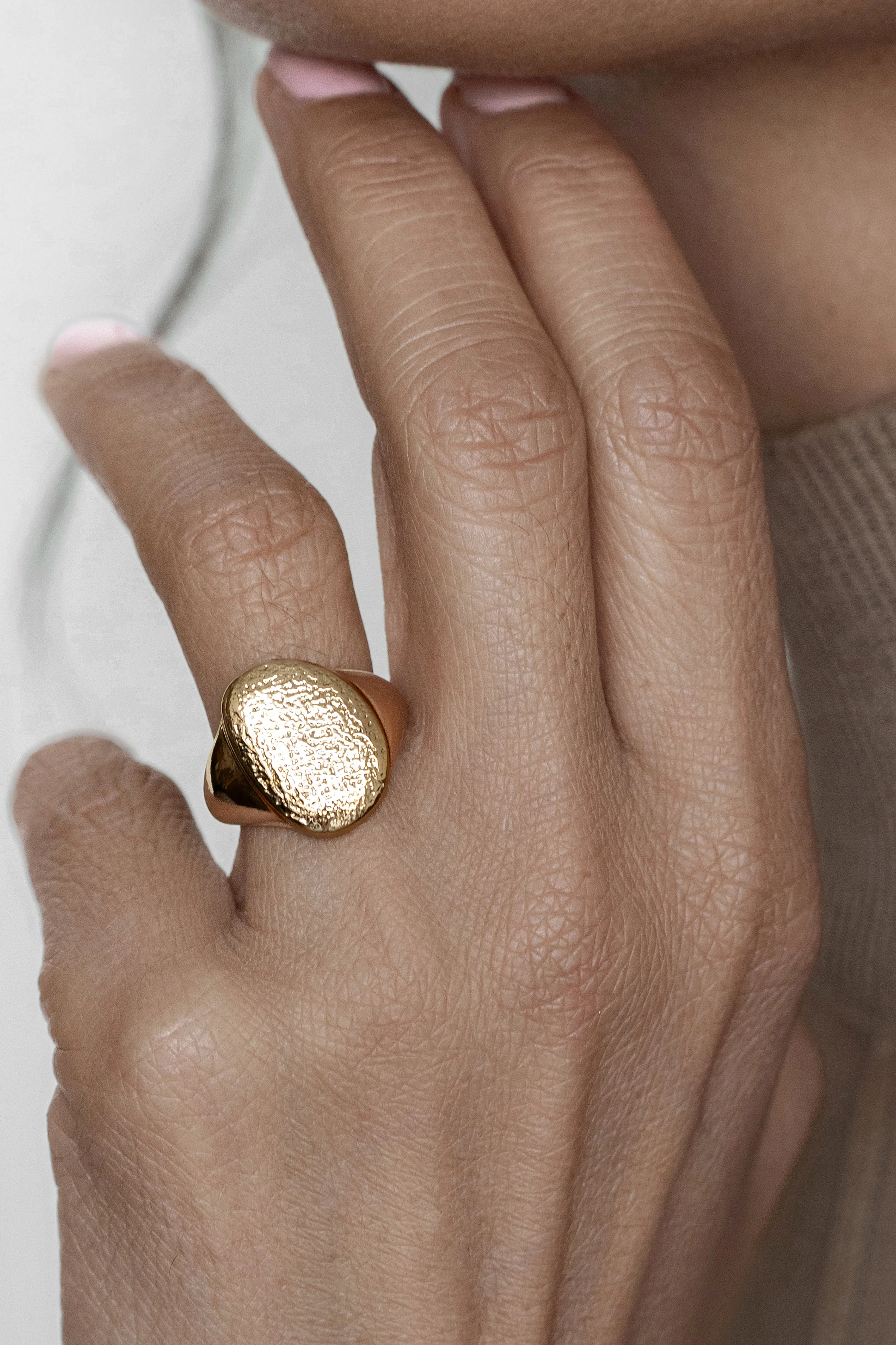 Gold Dessi Ring sold by JLUXLABEL product image thumbnail 2