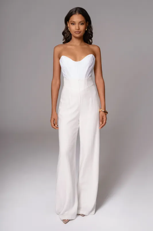 Ivory Explorer Linen Pants sold by JLUXLABEL