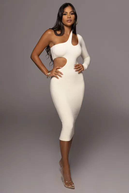 Buttercream By My Side Cutout Dress sold by JLUXLABEL