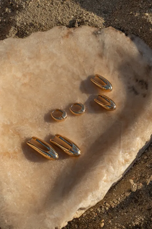 Gold Tara Earring Set sold by JLUXLABEL