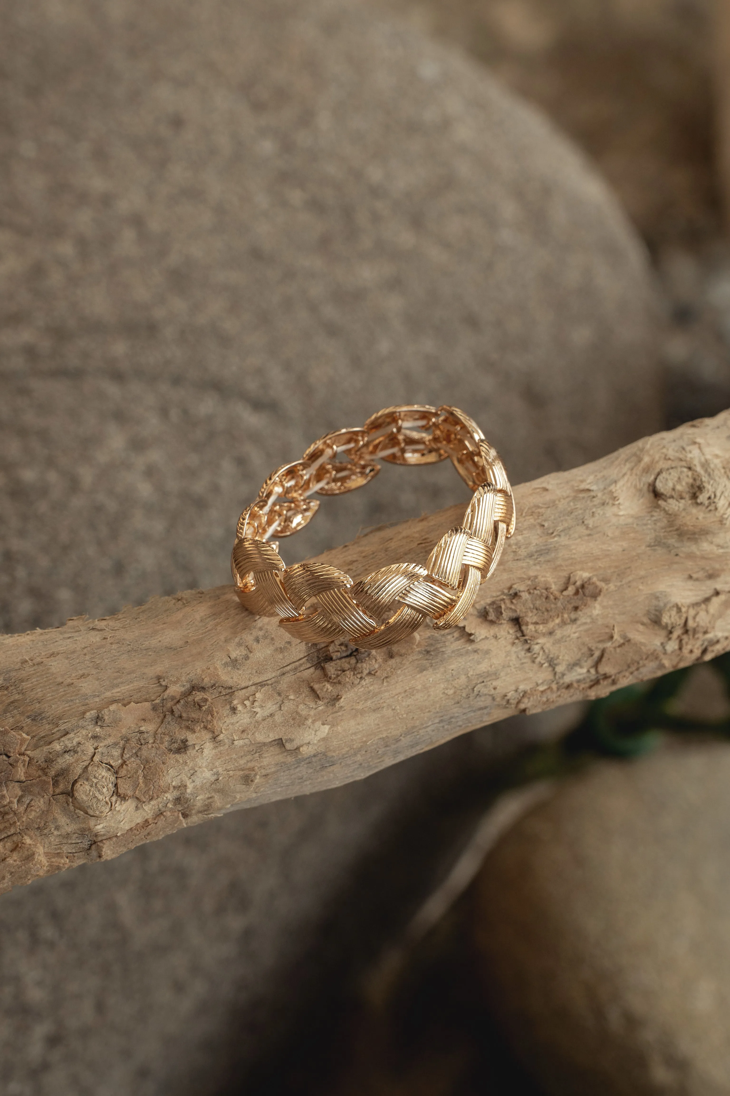 Gold Meghan Bracelet sold by JLUXLABEL