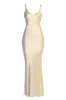 Champagne Promise Of Love Satin Dress sold by JLUXLABEL
