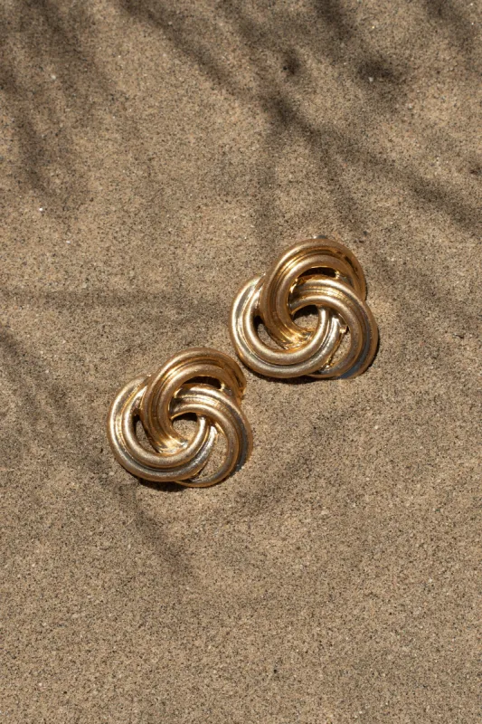 Gold Cira Earrings sold by JLUXLABEL