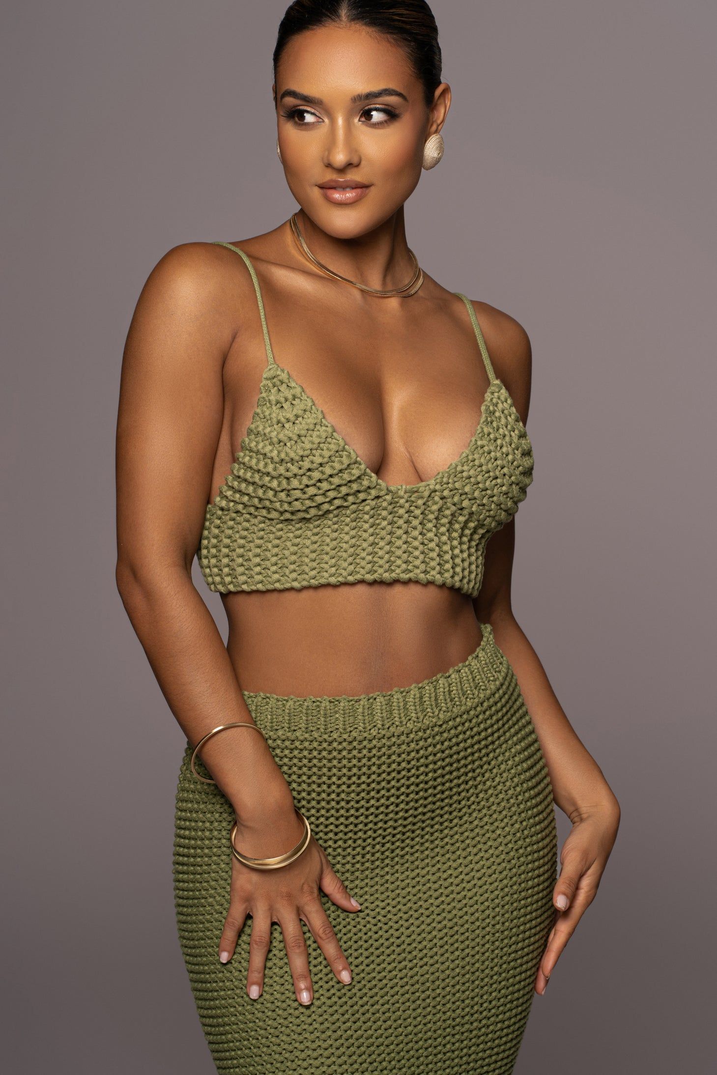 Olive Under The Sun Top sold by JLUXLABEL