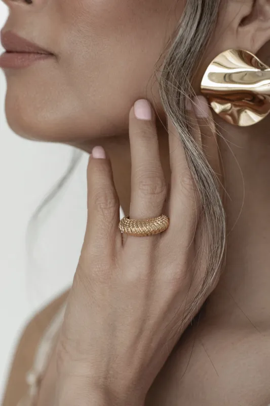 Gold Itzel Ring sold by JLUXLABEL