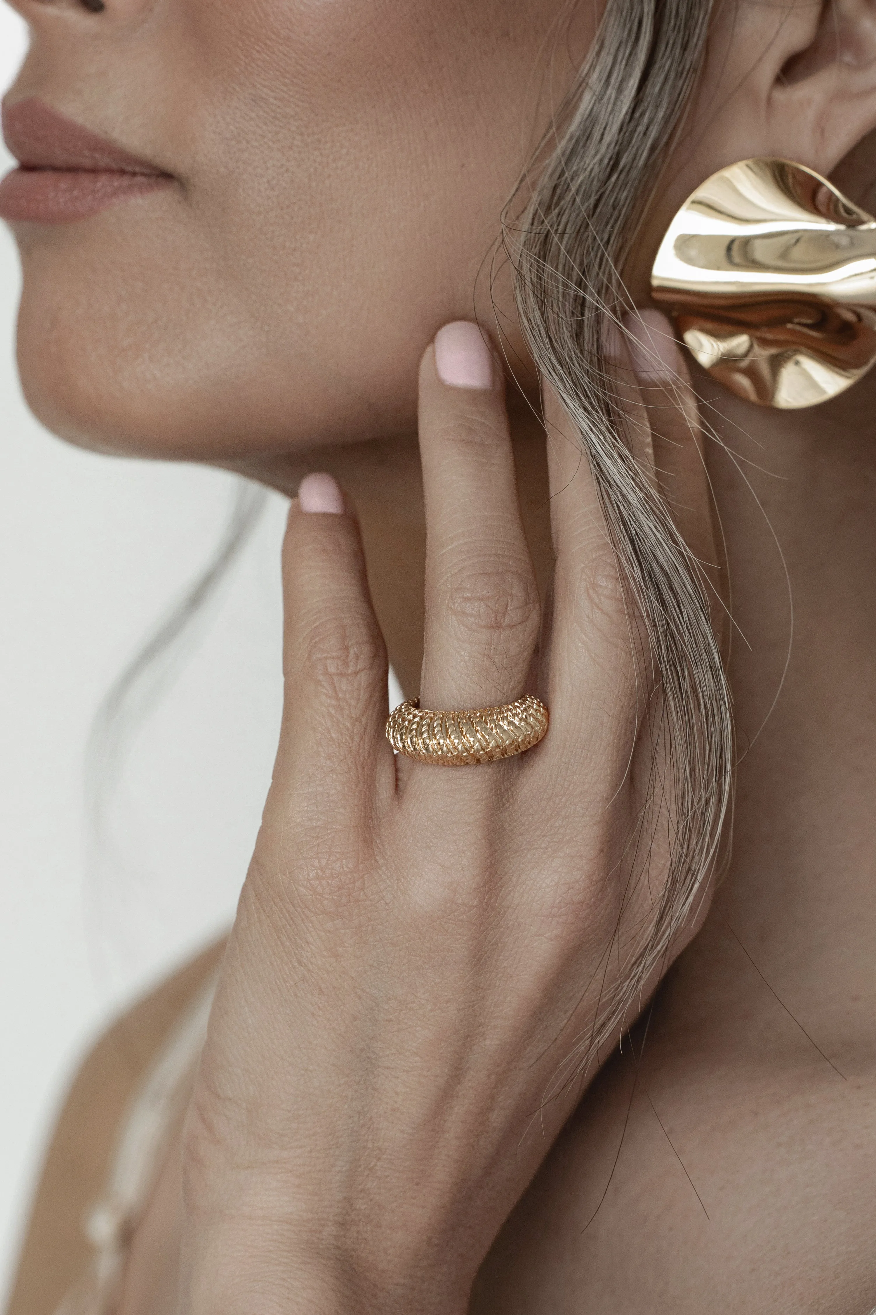 Gold Itzel Ring sold by JLUXLABEL
