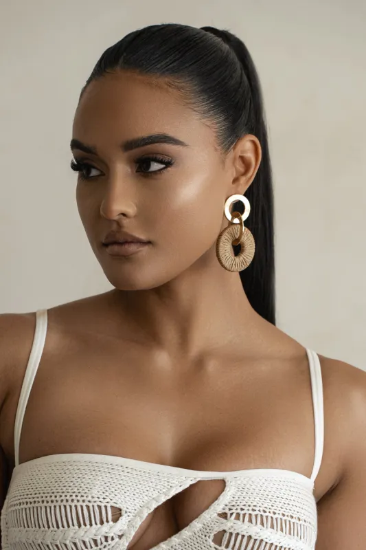 Gold Paradise Earrings sold by JLUXLABEL