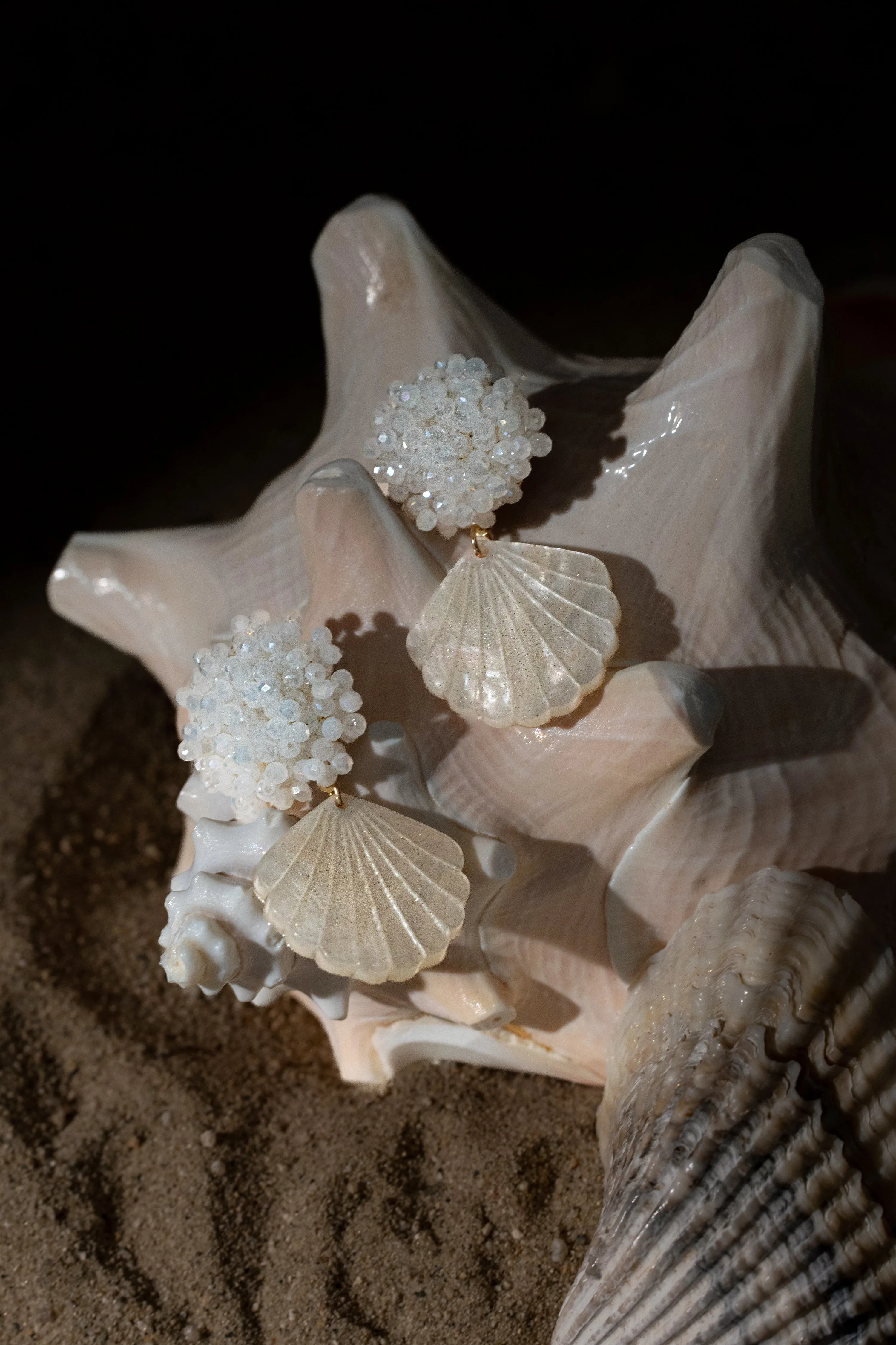 Ivory Seven Seas Dangle Earrings sold by JLUXLABEL product image thumbnail 2