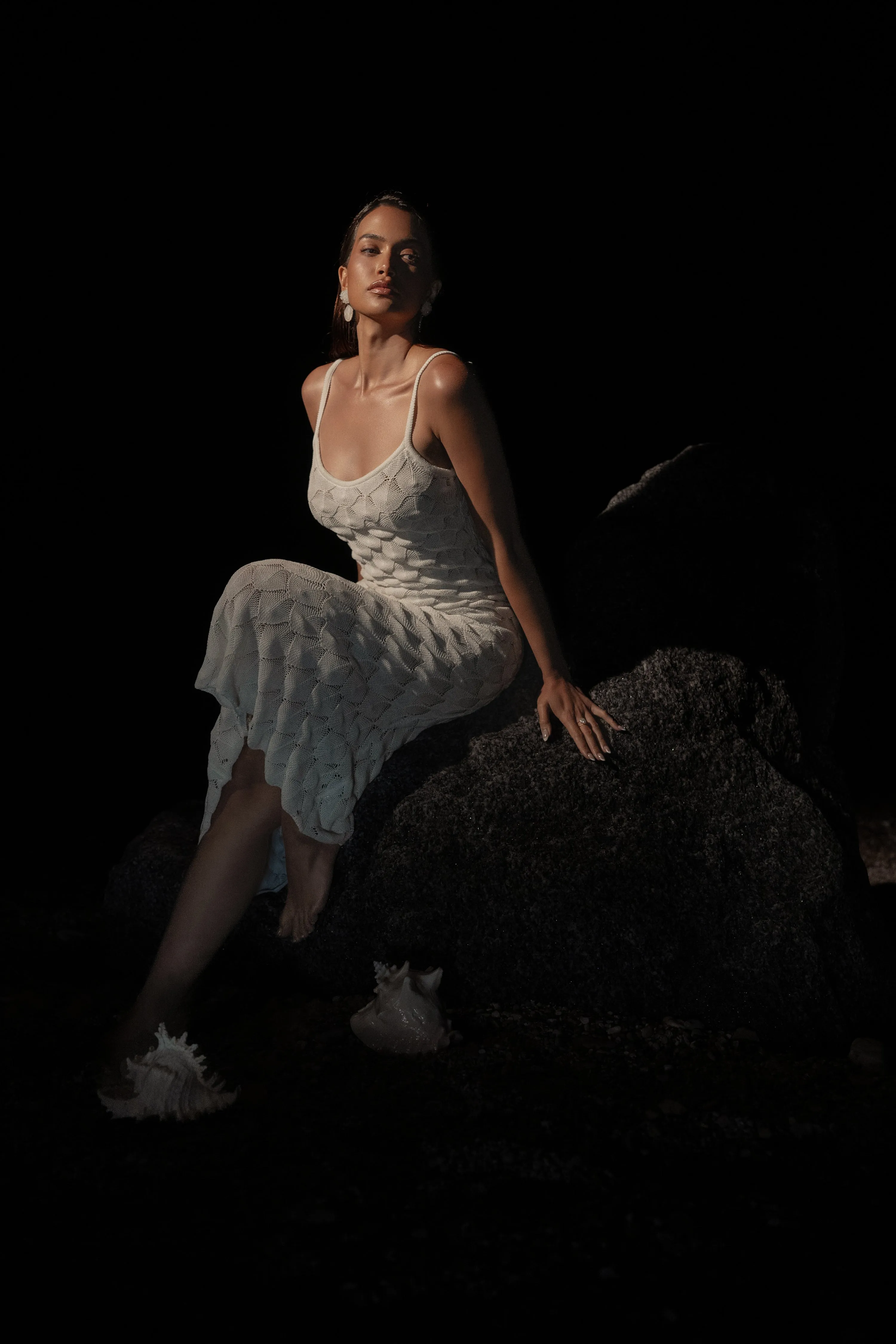 Ivory Seven Seas Dangle Earrings sold by JLUXLABEL product image thumbnail 5