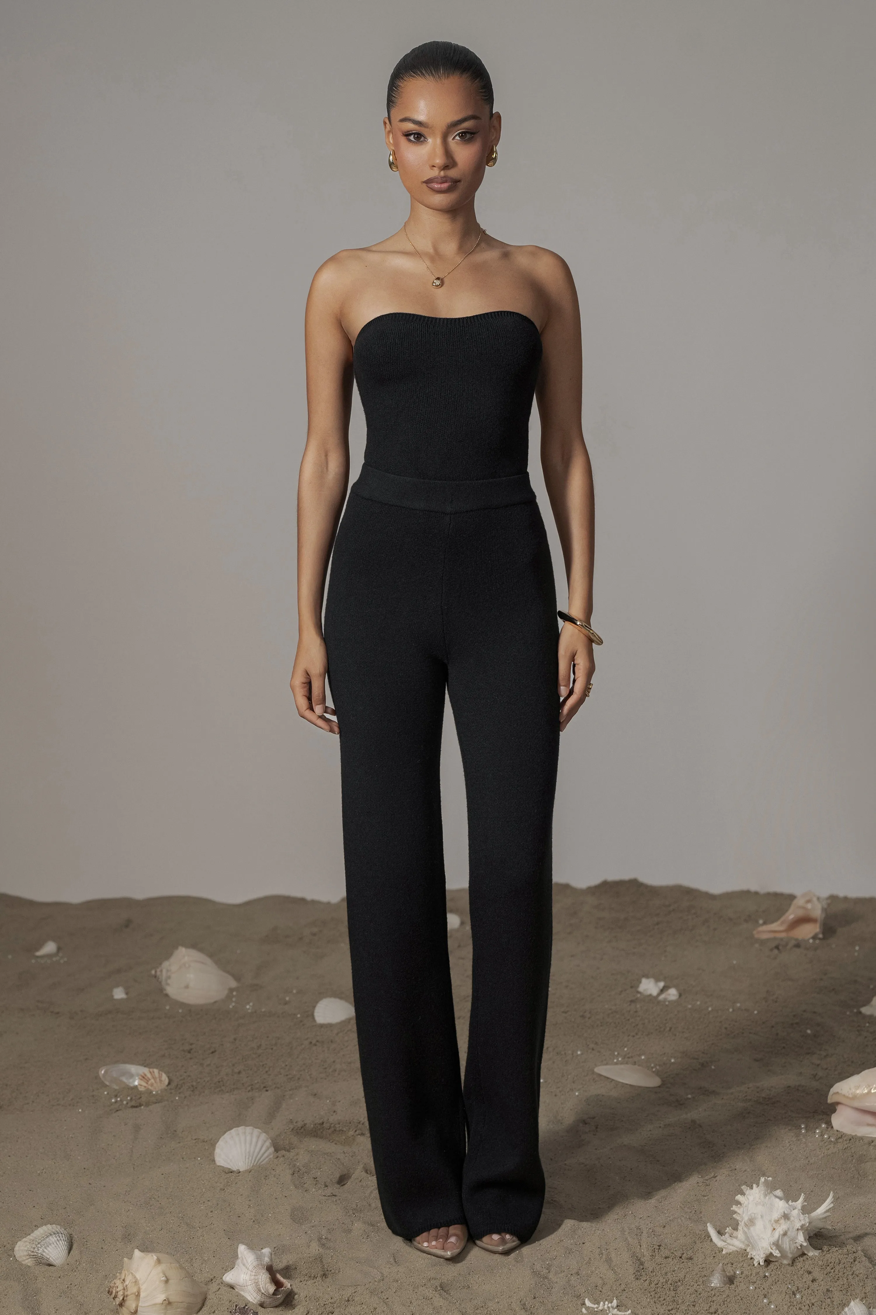 Black Tropic Oasis Top sold by JLUXLABEL product image thumbnail 4