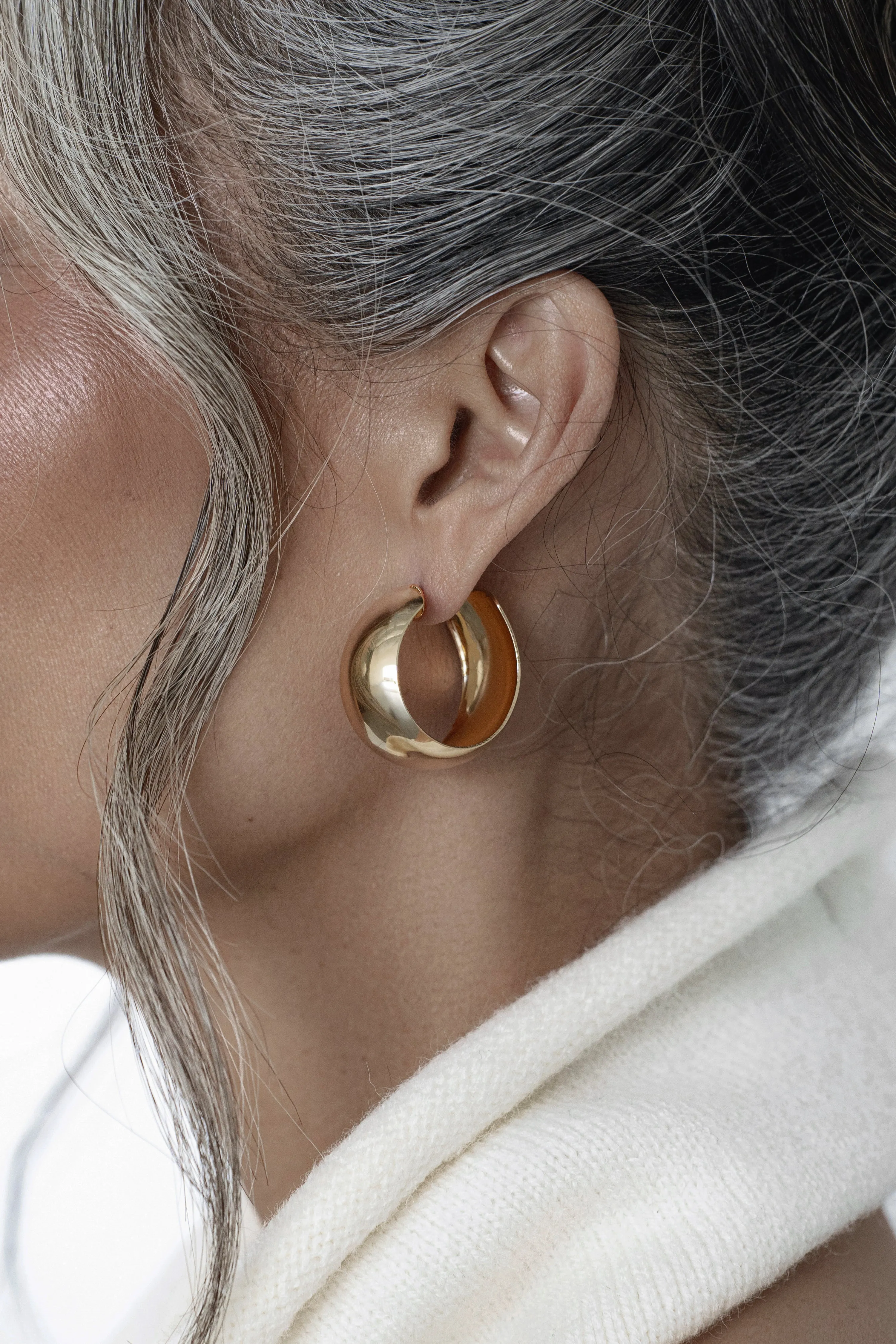 Gold Natti Earrings Set sold by JLUXLABEL product image thumbnail 3