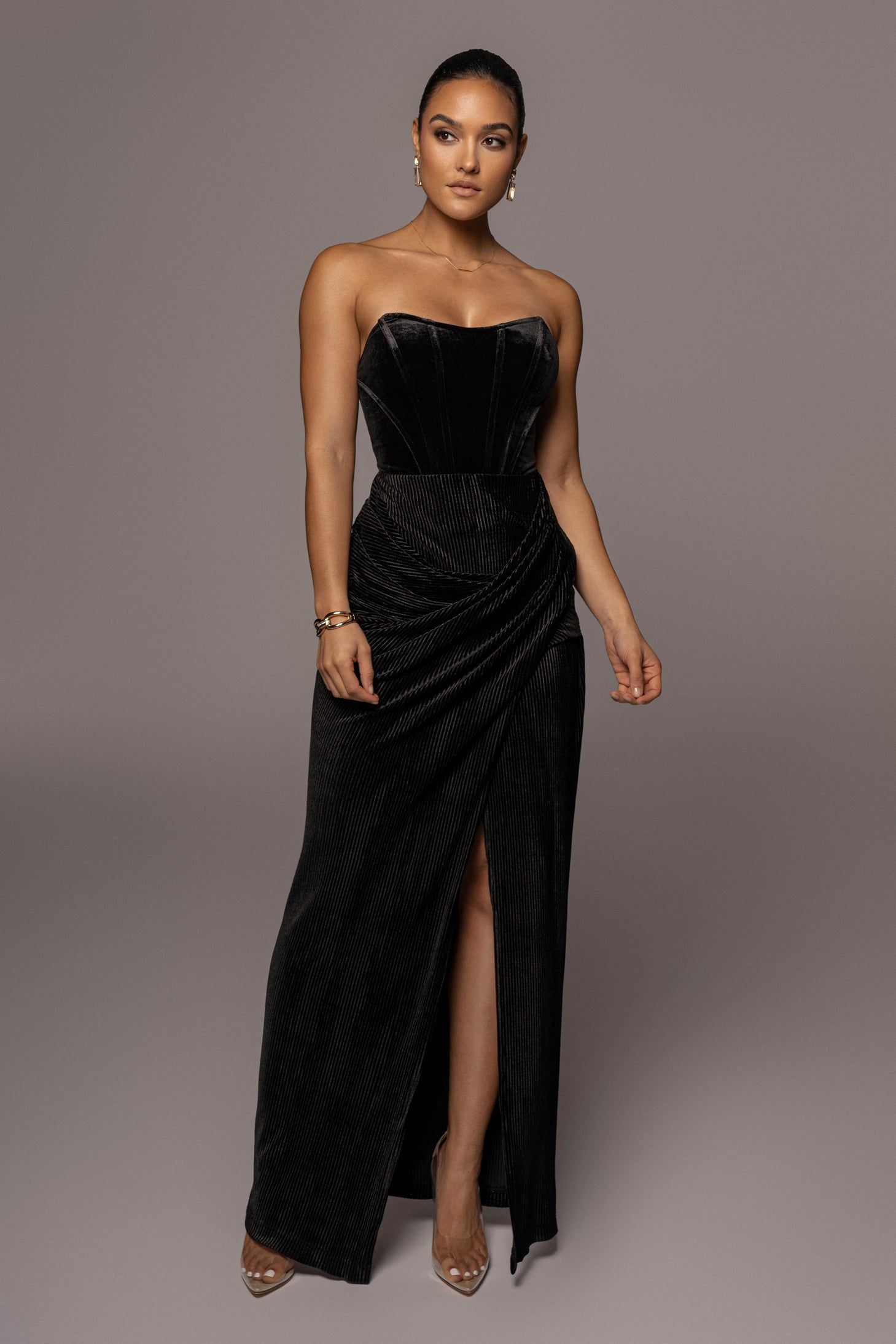 Noir True Bliss Maxi Skirt sold by JLUXLABEL