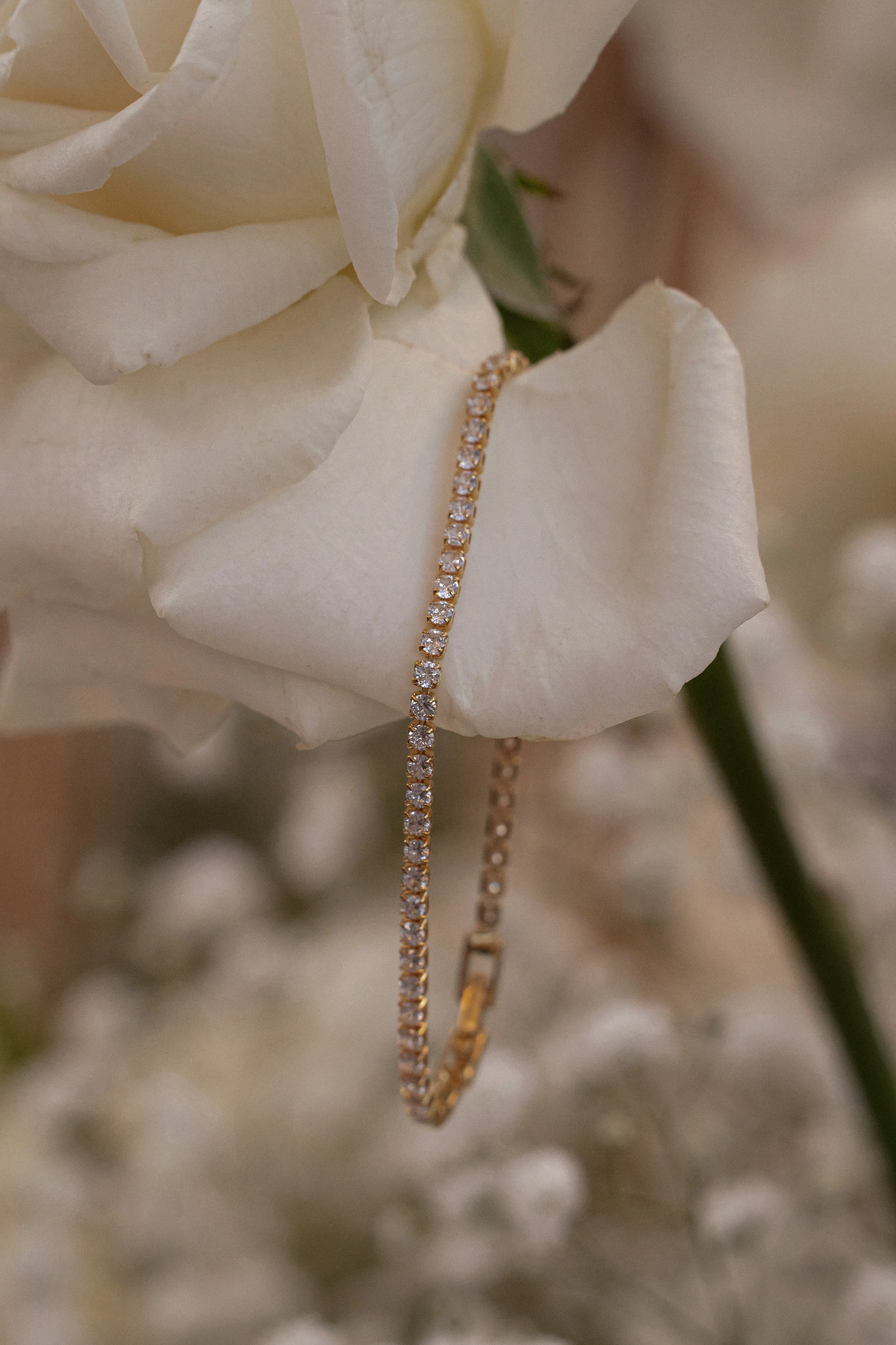 Gold Bliss Crystal Bracelet sold by JLUXLABEL