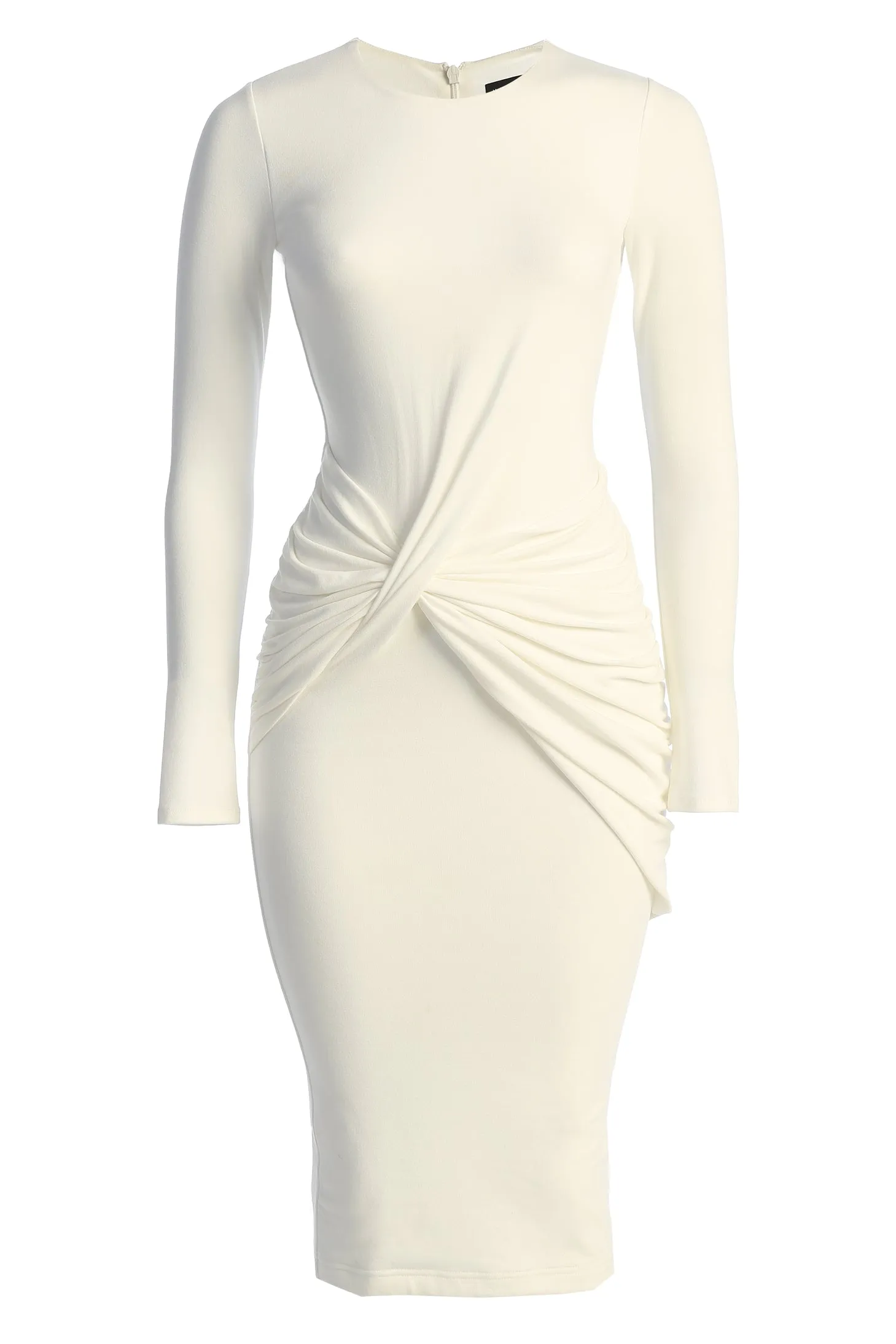 Jluxbasix Ivory Modern Lovers Midi Dress sold by JLUXLABEL product image thumbnail 2