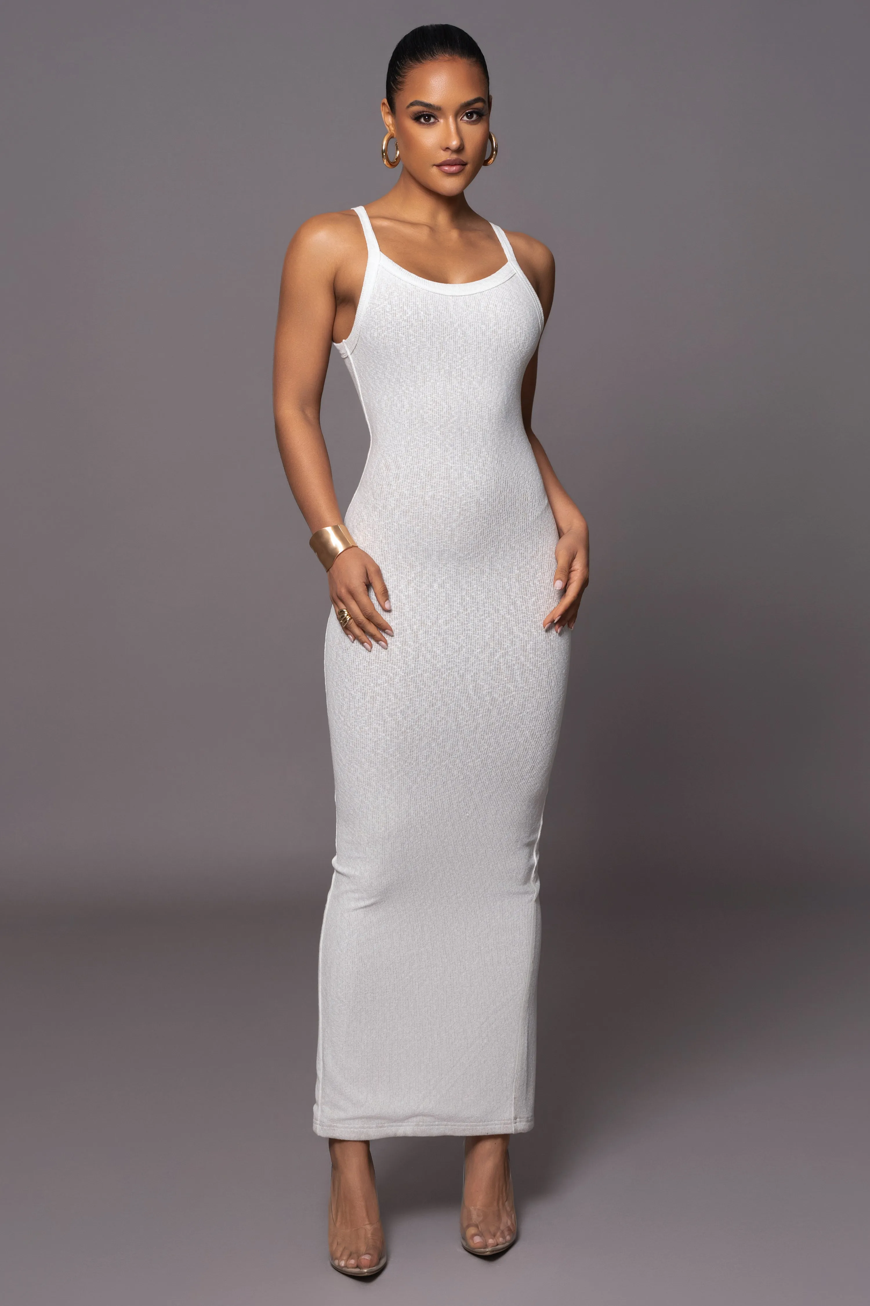 Ivory Back To You Maxi Dress sold by JLUXLABEL