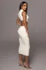 Ivory Til Sunrise Midi Dress sold by JLUXLABEL