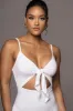Ivory Soulmate Cut Out Dress sold by JLUXLABEL