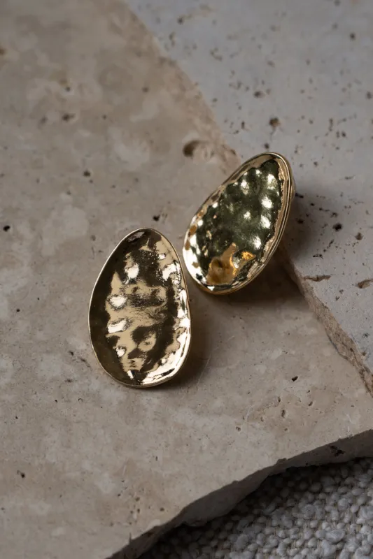 Gold Avalon Earrings sold by JLUXLABEL