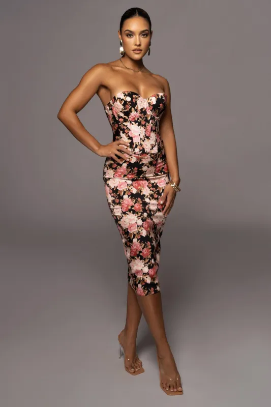 Noir Norah Skirt Set sold by JLUXLABEL