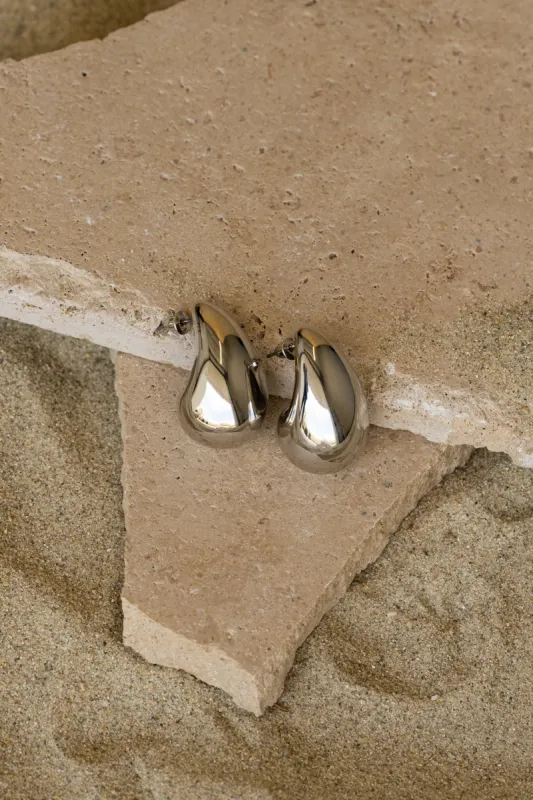 Silver Oslo Earrings sold by JLUXLABEL