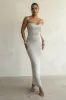 Beige Noemie Sequin Maxi Dress sold by JLUXLABEL