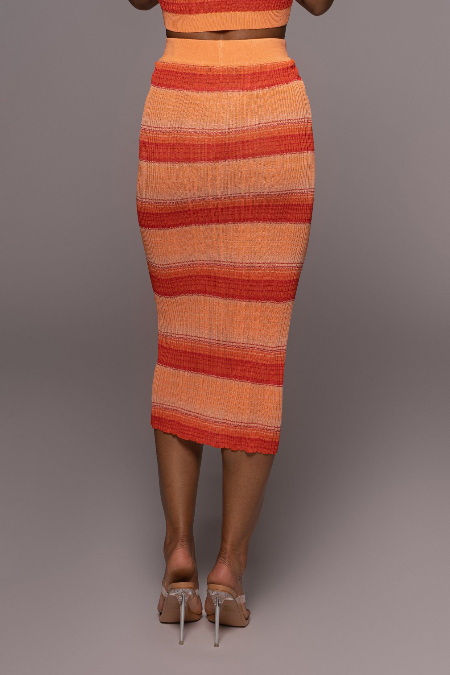 Red Cut It Out Skirt Set sold by JLUXLABEL product image thumbnail 9