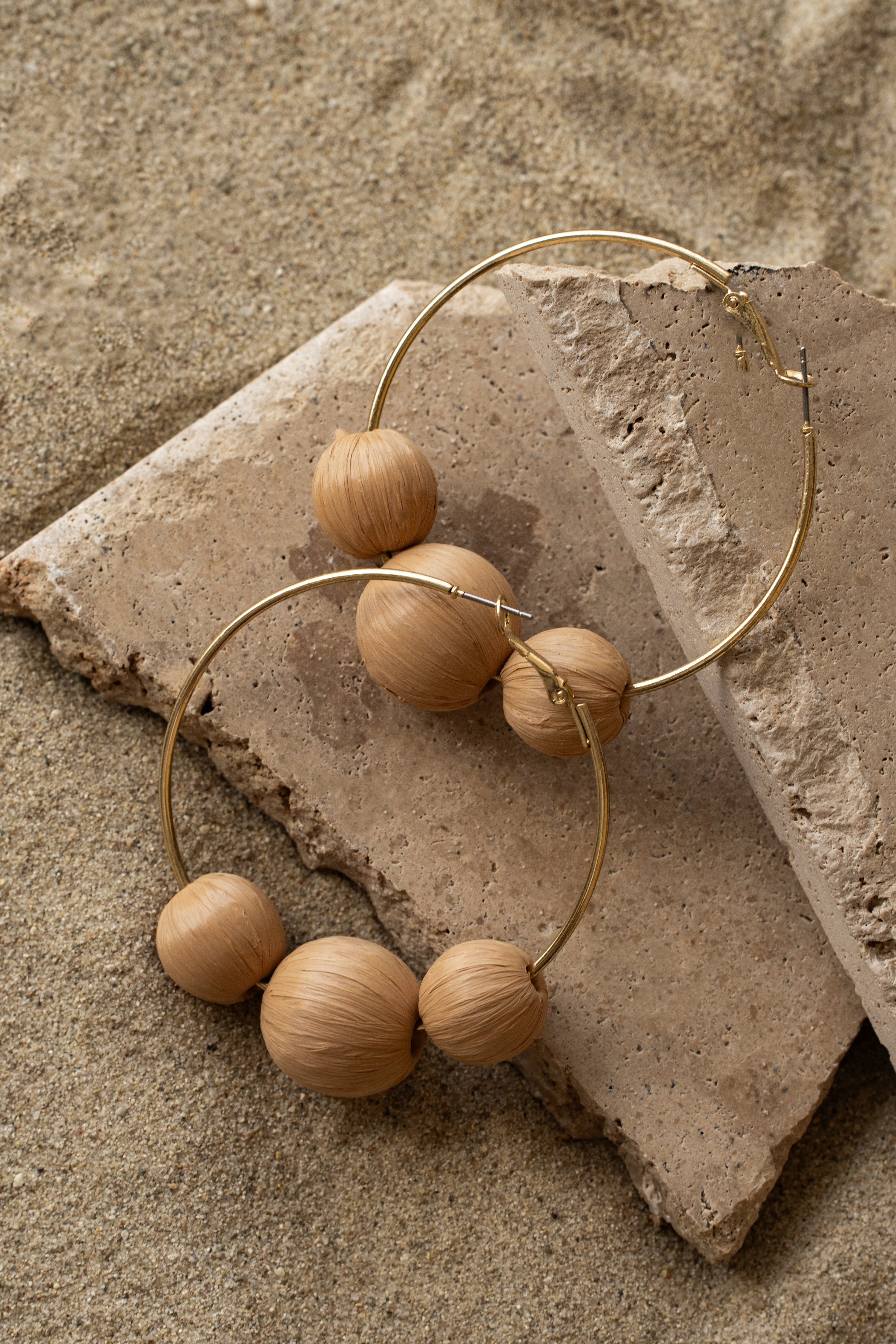 Gold Monaco Hoop Earrings sold by JLUXLABEL product image thumbnail 2