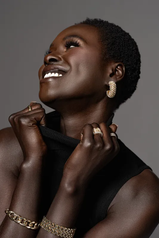 Gold Like A Vision Earrings sold by JLUXLABEL