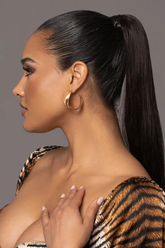 Gold Carlo Earrings sold by JLUXLABEL