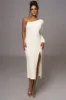Ivory Long Knit Sweater Dress sold by JLUXLABEL