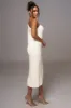 Ivory Long Knit Sweater Dress sold by JLUXLABEL