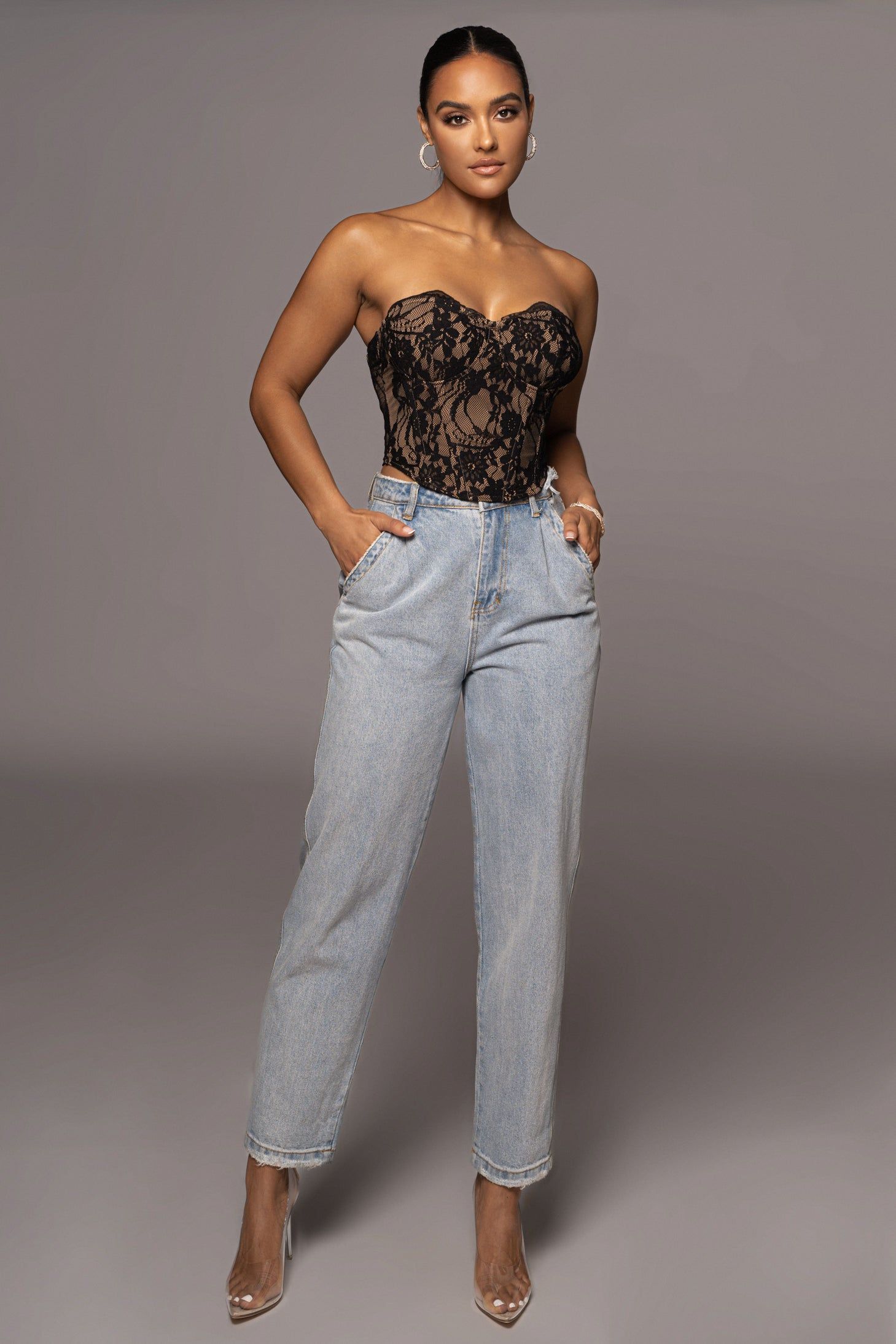 Noir Heaven Sent Bustier sold by JLUXLABEL product image thumbnail 4