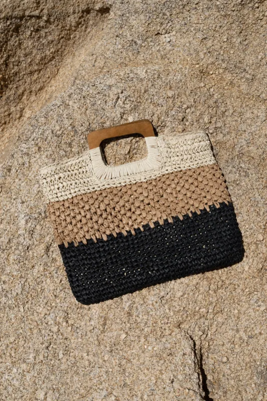 Natural Multi Coastal Retreat Woven Bag sold by JLUXLABEL