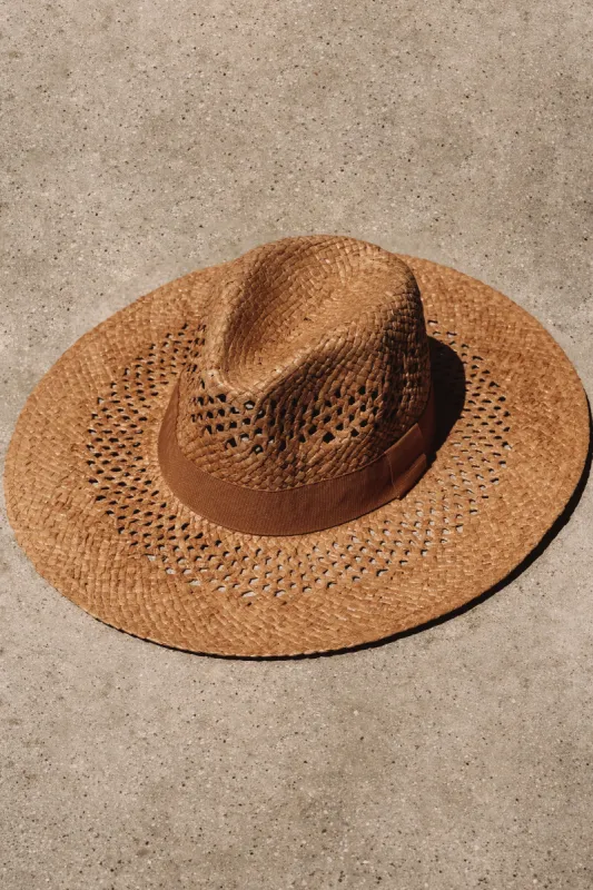 Tan Tourist Straw Hat sold by JLUXLABEL